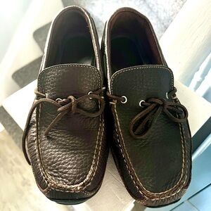 LL Bean Leather Driving Loafers Men’s 8